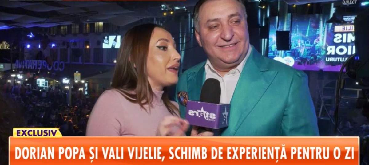 VIDEO / Dorian Popa vs. Vali Vijelie, schimb de vieţi pentru o zi. A ieşit un show de zile mari