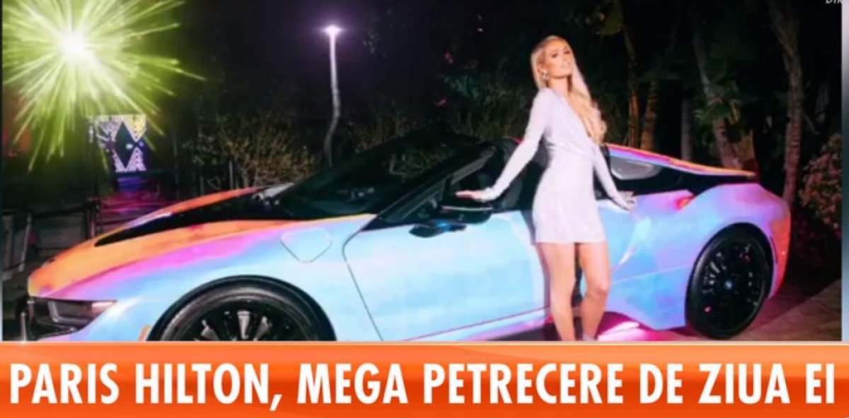 Paris Hilton, petrecere fastuoasă de ziua ei de naştere / VIDEO