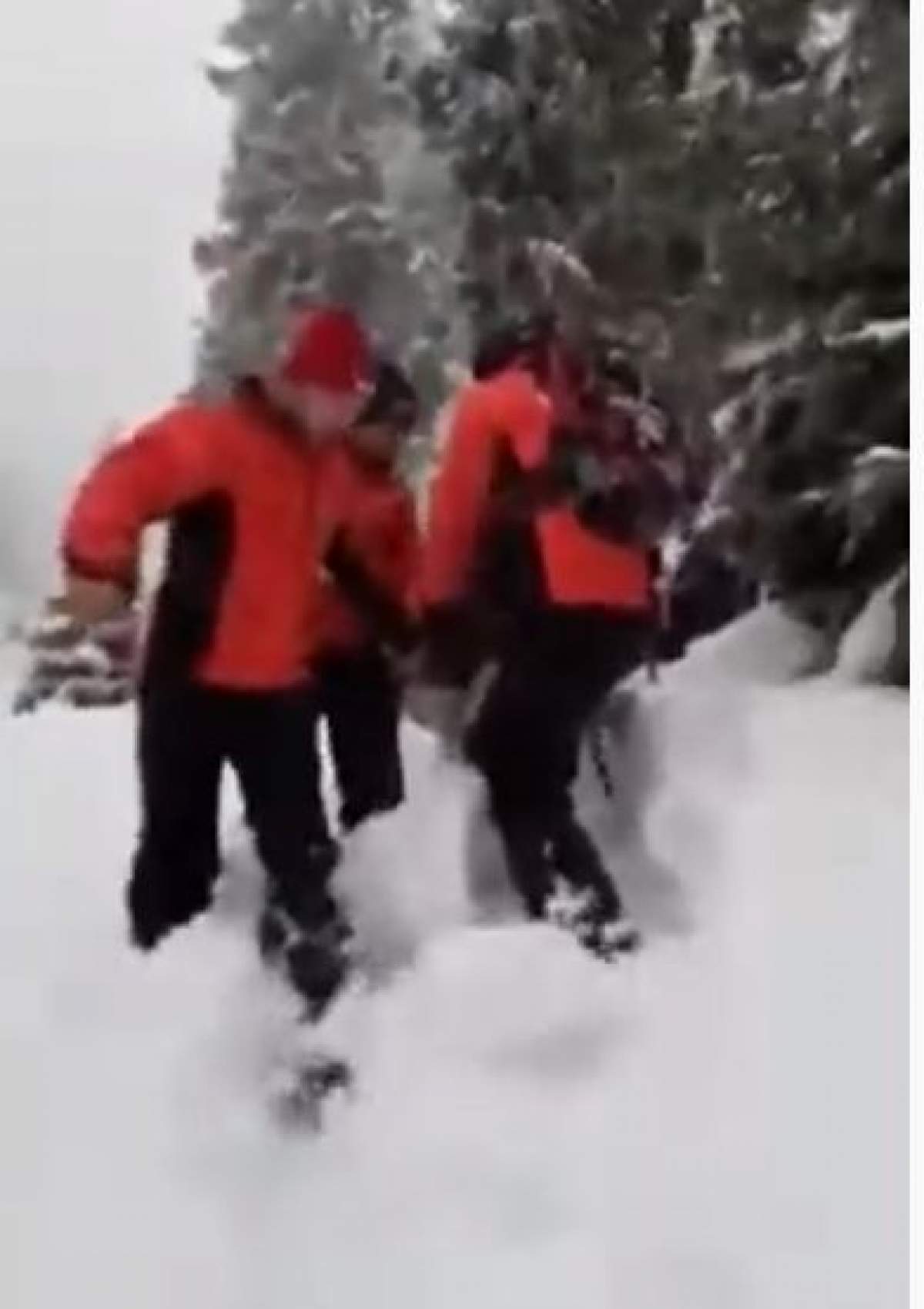 VIDEO / Momente dificile pentru salvamontiştii din Botoşani. O turistă a fost salvată după ce a căzut în gol, în zona Cascadei Cailor