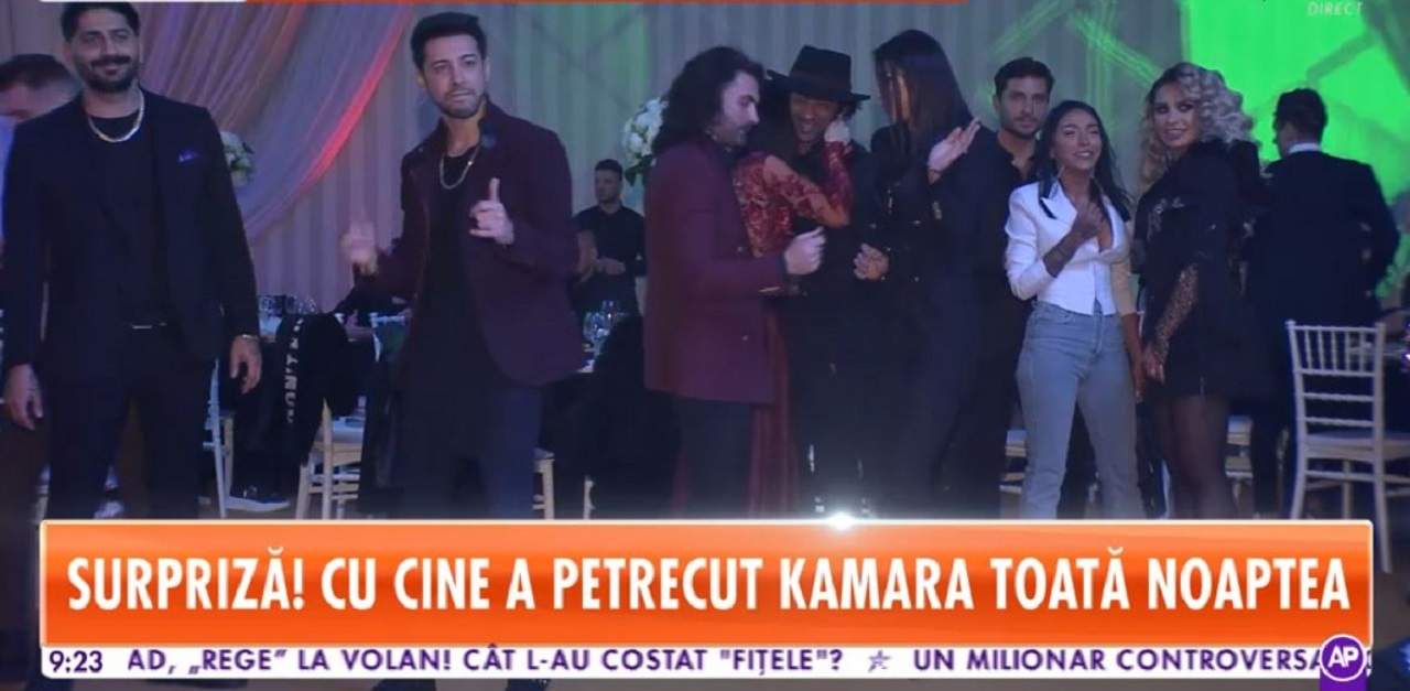 VIDEO / Kamara iubeşte din nou? Cântăreţul, în tandreţuri cu o şatenă focoasă la botezul fiicei lui Jimmy Dub