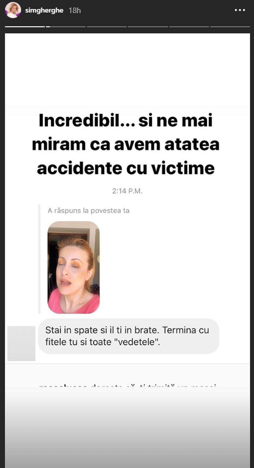 Simona Gherghe, reacţii acide din partea fanilor, după ce le-a cerut ajutorul. ''Vă vine să credeţi?''