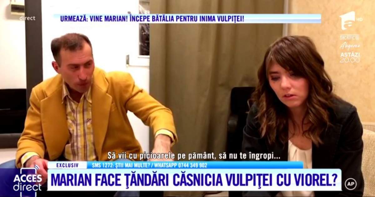 Scandal monstru între Vulpiţă şi Viorel. Crizele de gelozie au atins cel mai înalt nivel. ''Adio între noi''