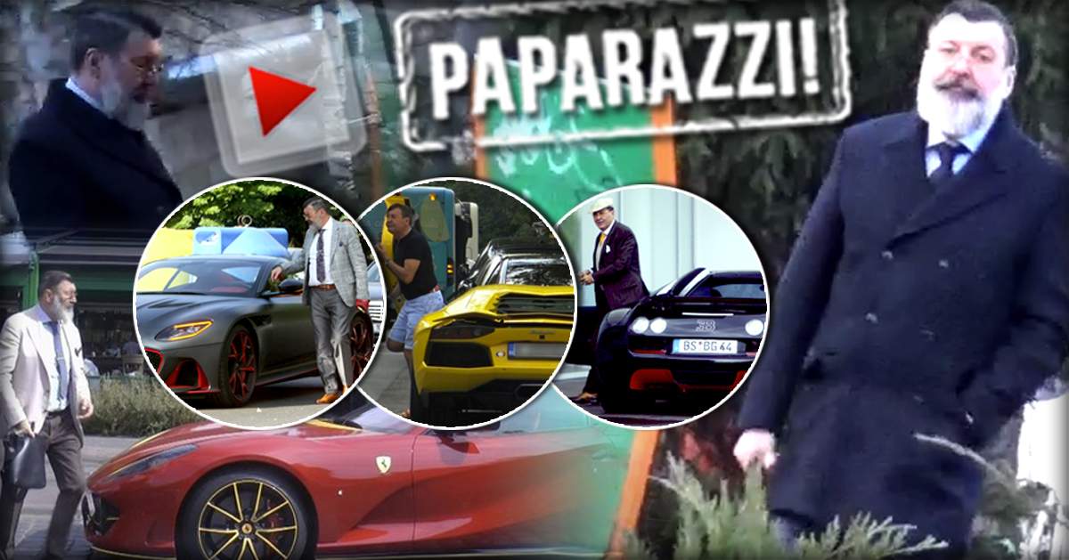 VIDEO PAPARAZZI / Nu mai face spectacol cu mașina de 400.000 de euro! Dan Nicorescu, apariție uluitoare într-un loc surprinzător