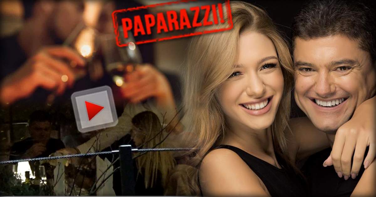 VIDEO PAPARAZZI / Cristian Boureanu, cină romantică cu Laura Dincă, la restaurant. Cum au fost surprinşi cei doi îndrăgostiţi, când credeau că nu-i vede nimeni