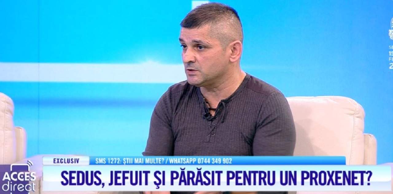 VIDEO / Părăsit şi jefuit de iubita cu 30 de ani mai tânără? Sebastian acuză că fata i-a furat bunuri în valoare de 11.000 de euro