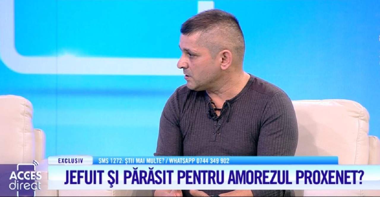 VIDEO / Părăsit şi jefuit de iubita cu 30 de ani mai tânără? Sebastian acuză că fata i-a furat bunuri în valoare de 11.000 de euro