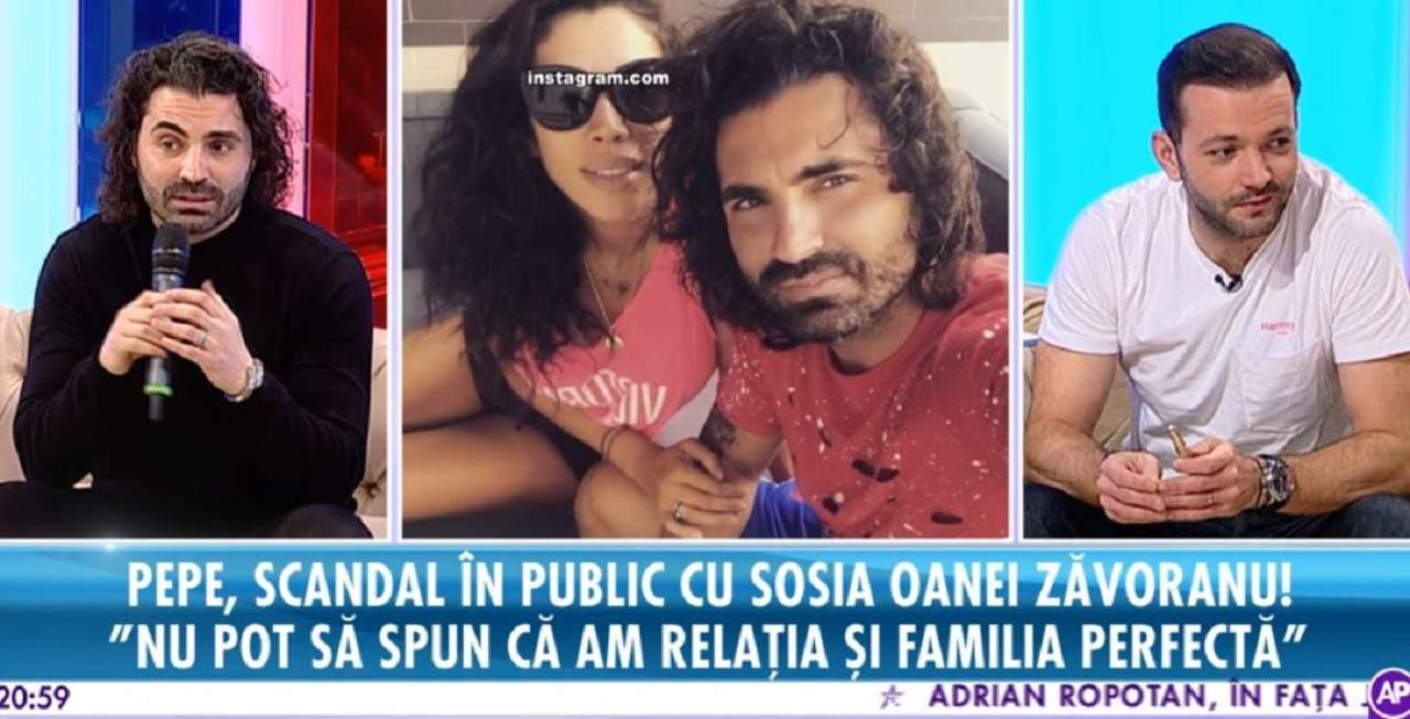 VIDEO / Pepe, despre "scandalul" cu sosia Oanei Zăvoranu. "Nu pot să spun că am relaţia perfectă"