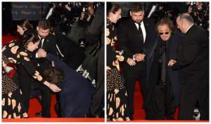 Al Pacino s-a prăbușit pe covorul roșu de la Premiile BAFTA. Momentul șocant a fost surprins