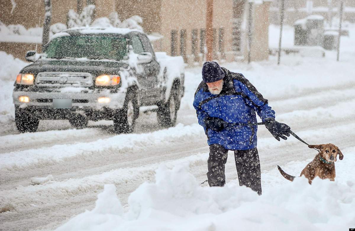 ANM avertizează: -20 de grade și ninge în toată țara! Când vine iarna adevărată