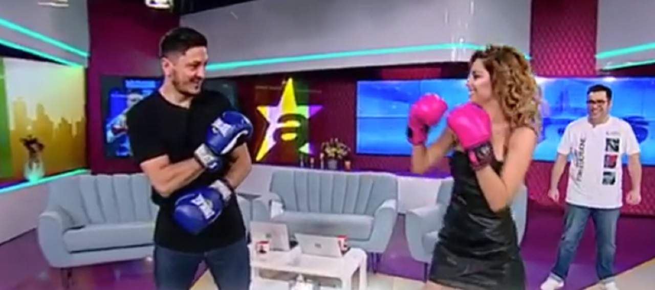 Bătaie în platoul Star Matinal! Omul de încredere al lui Floyd Mayweather a rămas mască / VIDEO