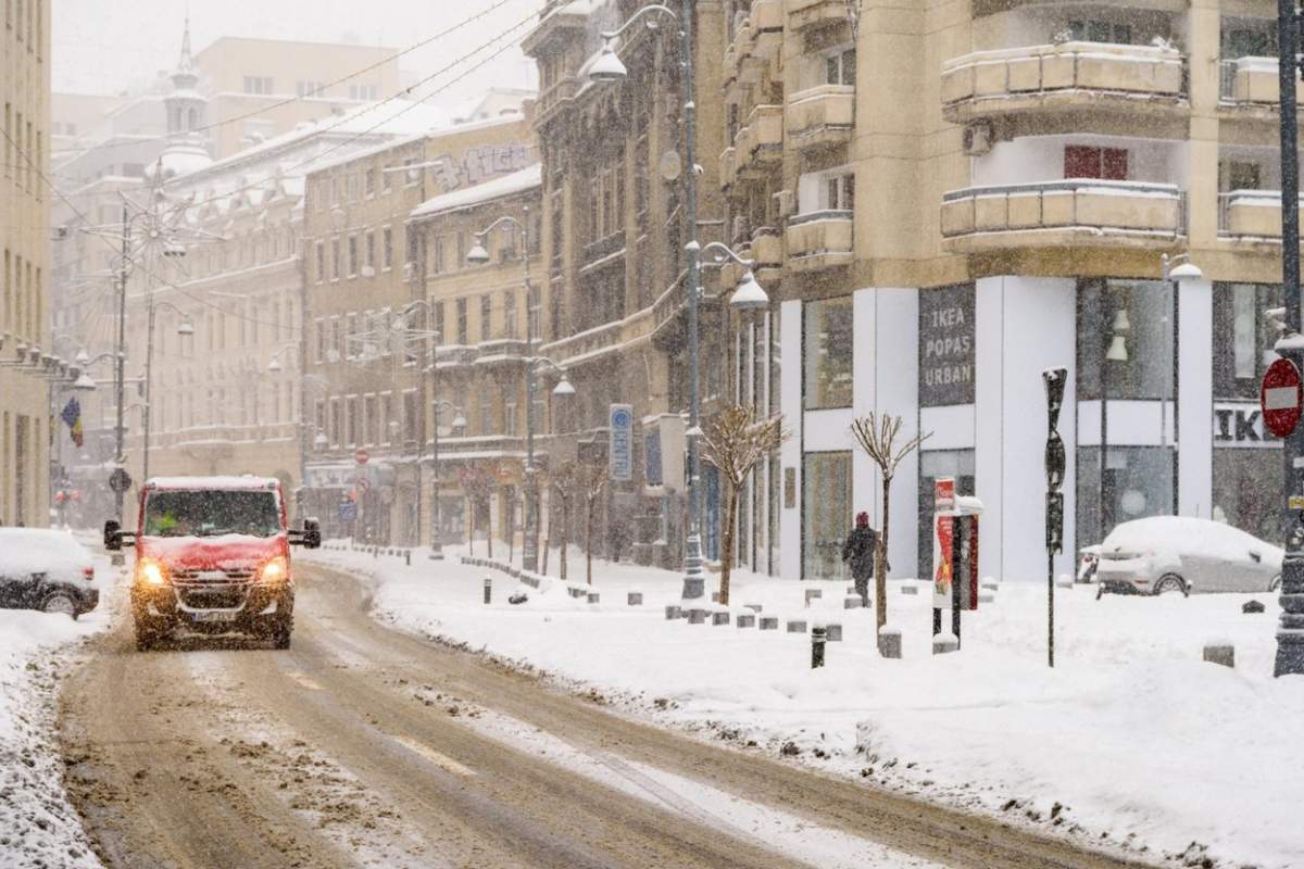Vremea în București, joi, 6 februarie. Gata cu precipitațiile, dar vine gerul
