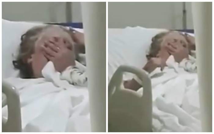 Fiică filmată în timp ce îi acoperă gura și nasul mamei, pentru a o sufoca: „A obosit să mai aibă grijă de ea”