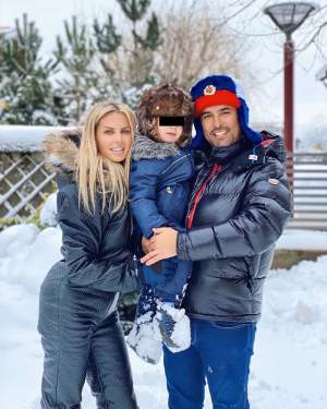 GALERIE FOTO / Andreea Bănică, fotografii emoţionante de familie. Cum s-a distrat vedeta alături de soţul şi băieţelul ei
