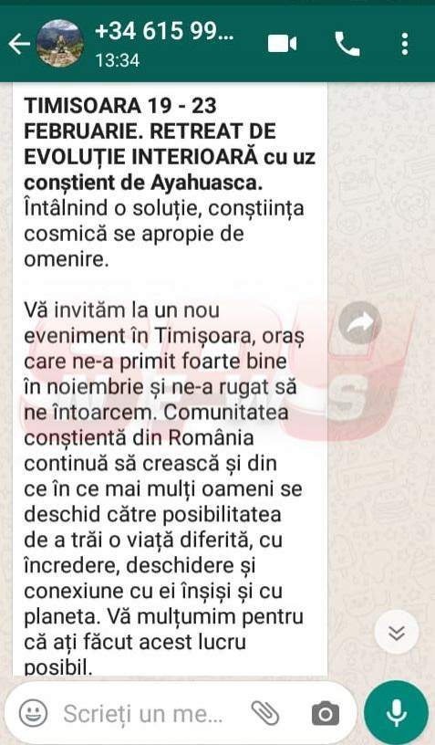 EXCLUSIV / AUDIO / Orgii cu droguri, sub nasul autorităţilor / SPYNEWS a aflat când şi unde sunt organizate ritualuri şamanice cu ayahuasca!