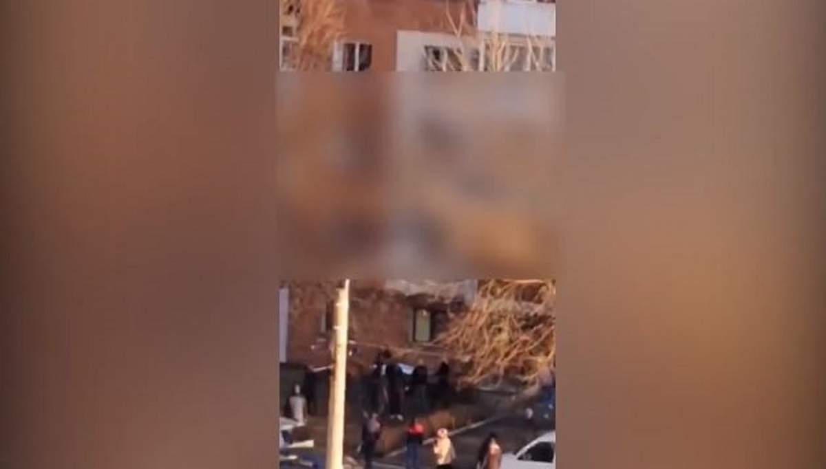 VIDEO / Scene de groază în Craiova! O tânără s-a aruncat de la etaj, live pe Facebook