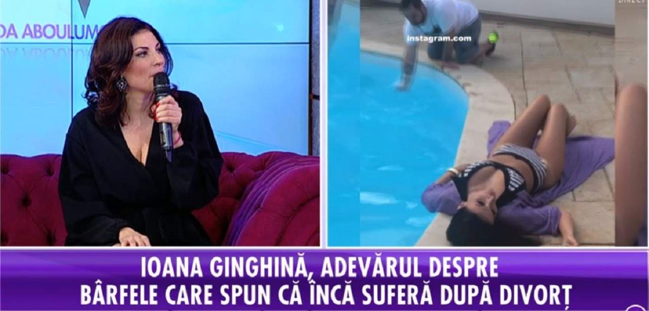 VIDEO / Ioana Ginghină, totul despre viitoarea relaţie. Vedeta a dezvăluit dacă s-ar mai întoarce sau nu la fostul soţ: "Niciodată nu mai zic niciodată"