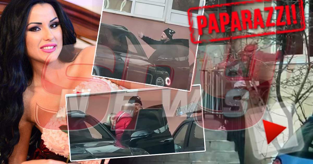 Iubitul Cruduţei, scandal în faţa blocului! Sora brunetei şi partenerul acesteia au intervenit! Ce i-au cerut / VIDEO PAPARAZZI