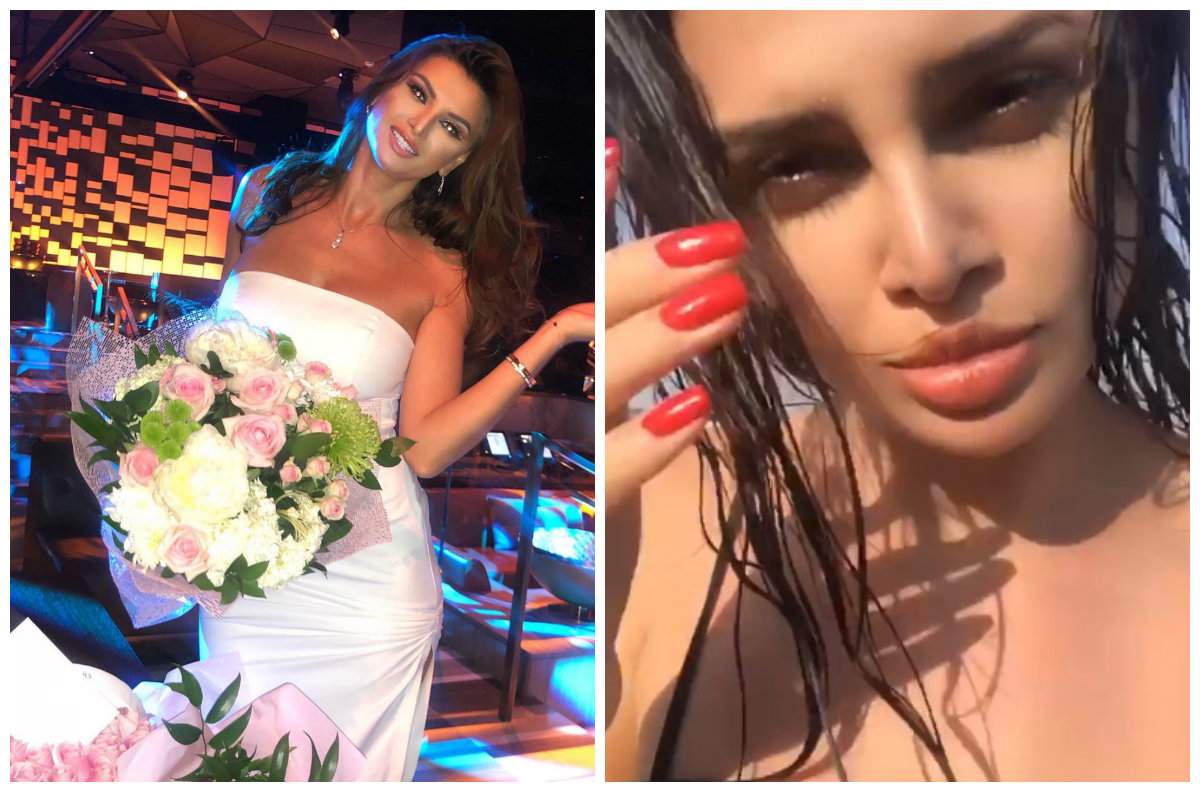 Ramona Gabor, petrecere fastuoasă în Dubai! Bruneta s-a distrat din plin pe un yacht de lux / VIDEO