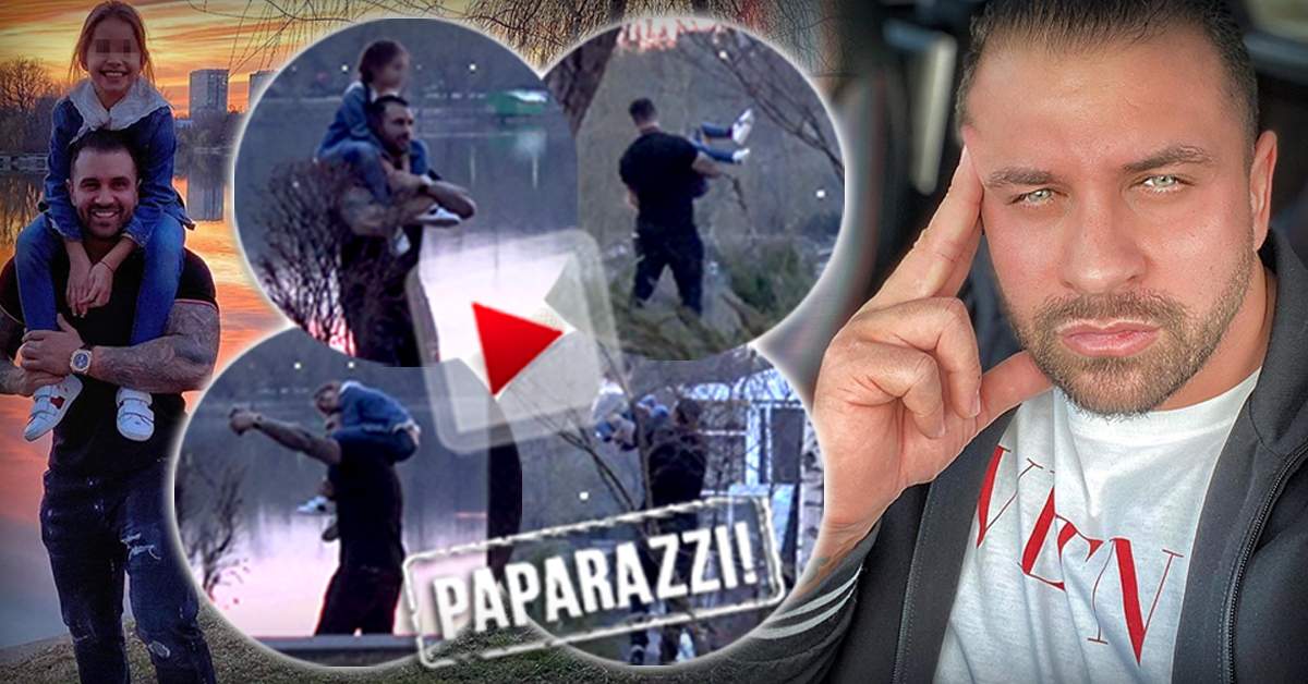 VIDEO PAPARAZZI / A lăsat totul deoparte pentru zâmbetul fiicei lui. Alex Bodi, cel mai grijuliu tată. Momente nepreţuite între cei doi