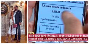 VIDEO / Bodi a arătat dovada. Susține că i-a plătit 6.000 de euro să nu spună că a fost bătută! Reacția imediată a Biancăi Drăgușanu