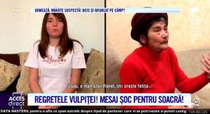 VIDEO / Veronica, cuprinsă de regrete. Soția Vulpiță își cere scuze în fața soacrei și a Mirelei Vaida