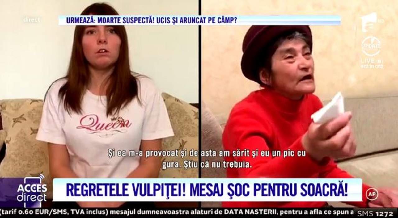 VIDEO / Veronica, cuprinsă de regrete. Soția Vulpiță își cere scuze în fața soacrei și a Mirelei Vaida