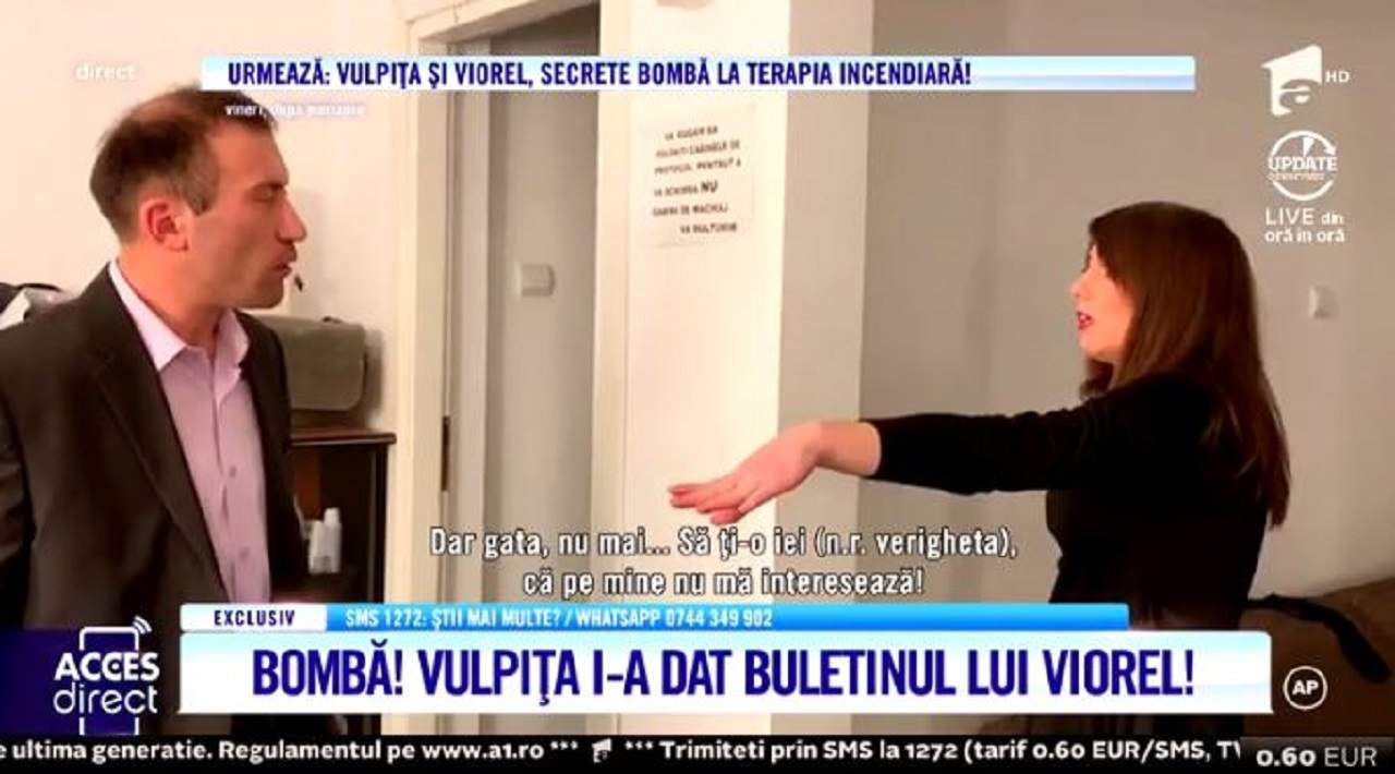 VIDEO / Veronica nu se lasă! Vrea să divorțeze de Viorel. Soții Stegaru și-au dat jos verighetele: „Să ți-o iei că pe mine nu mă interesează”