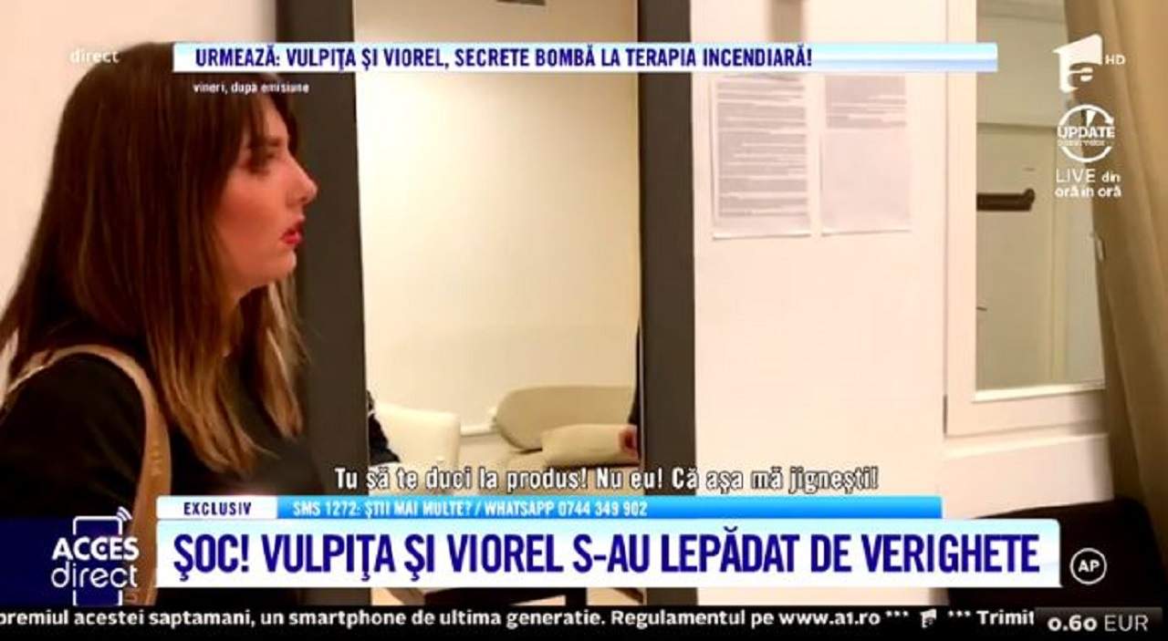 VIDEO / Veronica nu se lasă! Vrea să divorțeze de Viorel. Soții Stegaru și-au dat jos verighetele: „Să ți-o iei că pe mine nu mă interesează”