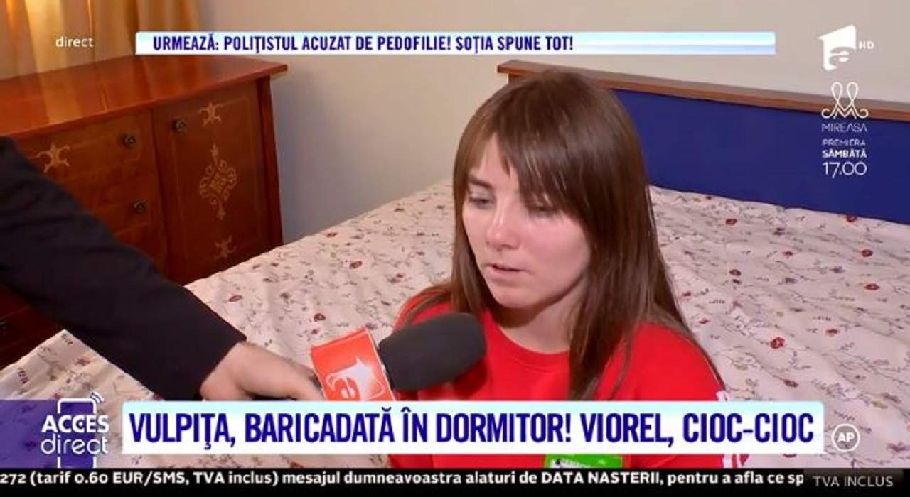 VIDEO / Veronica, baricadată în dormitor! Tânăra din Blăgești refuză să-și mai vadă soțul după ce i-a șters tatuajele: „Fiecare pe drumul lui”