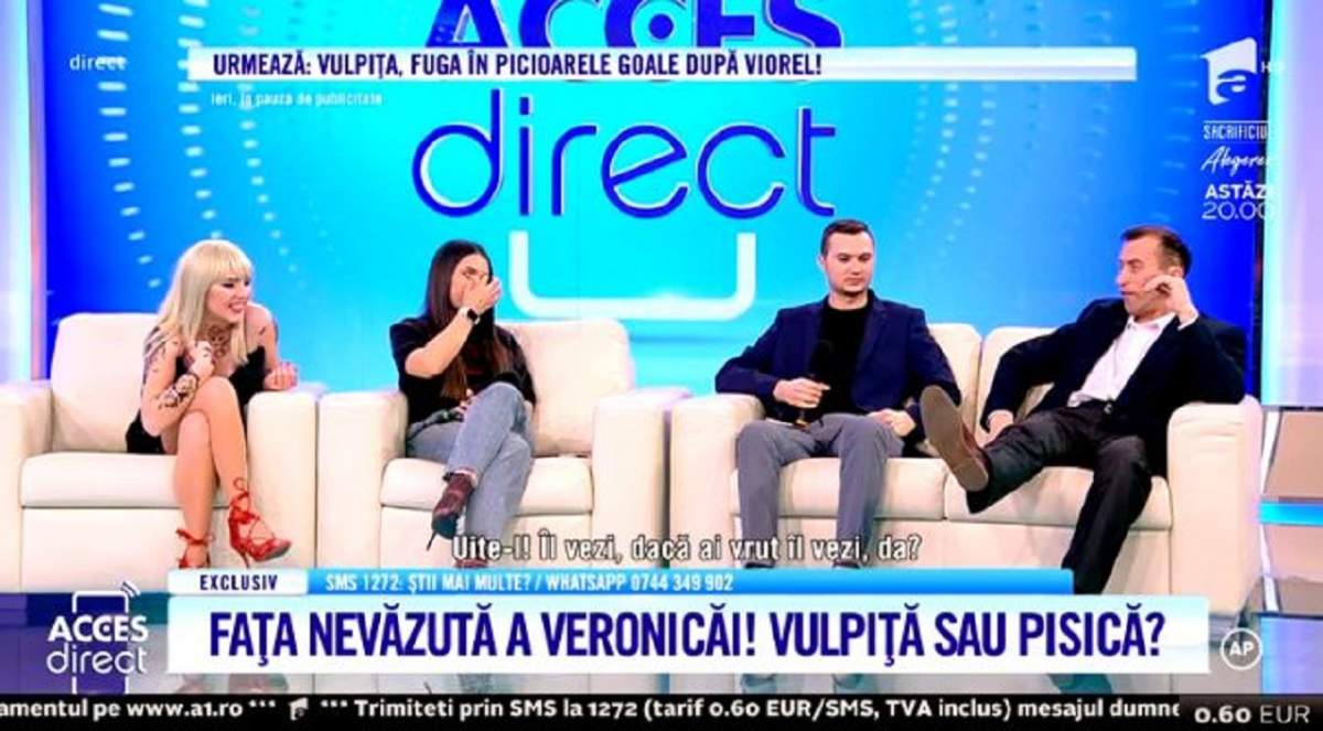 VIDEO / Veronica și Viorel, scandal monstru în pauza de publicitate. „Să rămâi cu tatuajele tale, fetițo”. Bărbatul o amenință cu divorțul