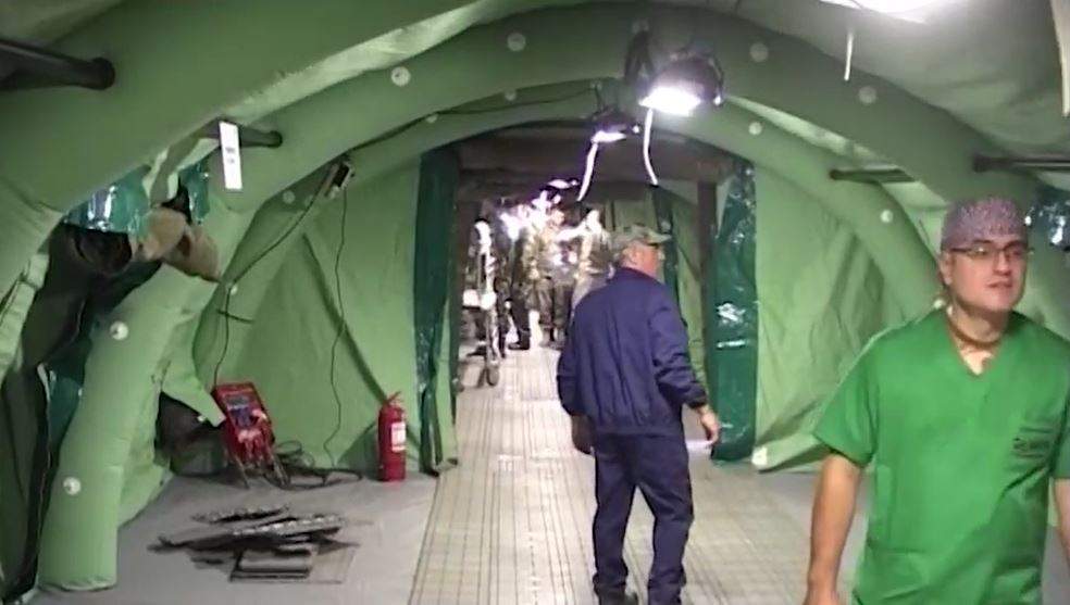 Armata construiește un spital mobil, pentru pacienții bolnavi de coronavirus! Unitatea medicală va fi terminată în 5 zile/FOTO