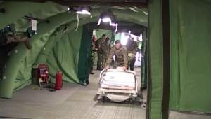Armata construiește un spital mobil, pentru pacienții bolnavi de coronavirus! Unitatea medicală va fi terminată în 5 zile/FOTO