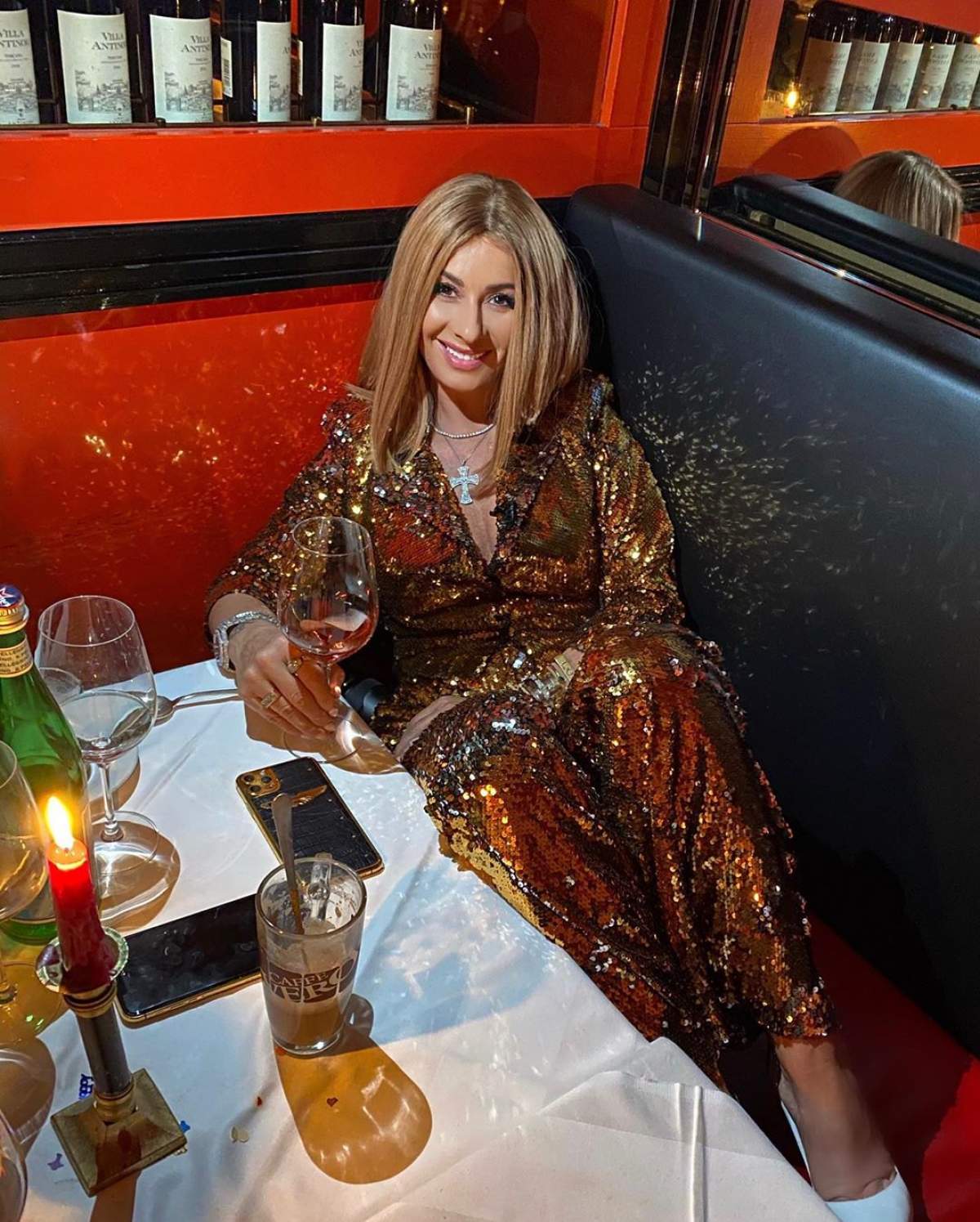 Anamaria Prodan, cină de lux în unul dintre cele mai cunoscute restaurante din Florenţa! "Sunt şi eu prinţesă"