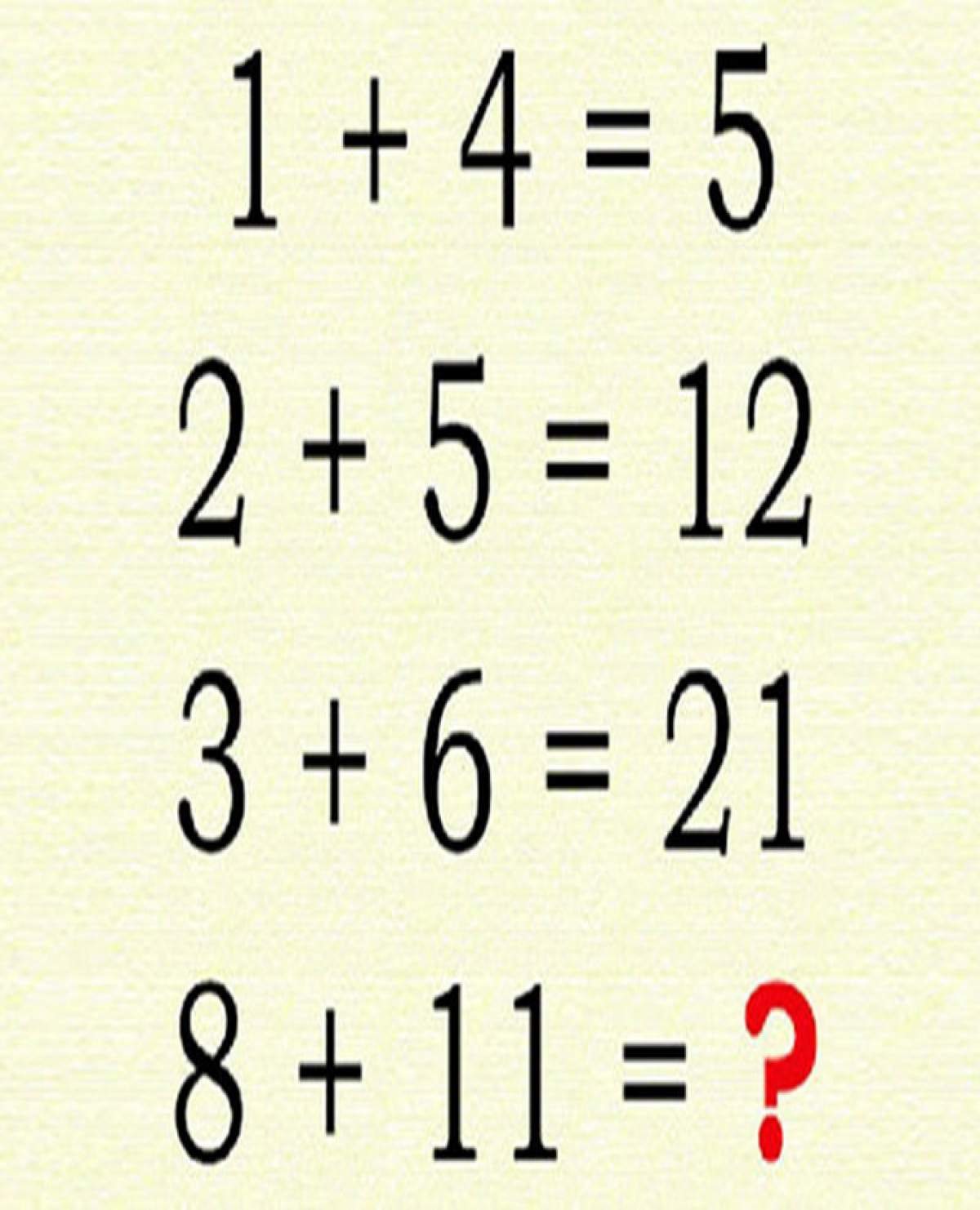TEST: Doar oamenii cu un IQ foarte mare pot rezolva acest exercițiu matematic