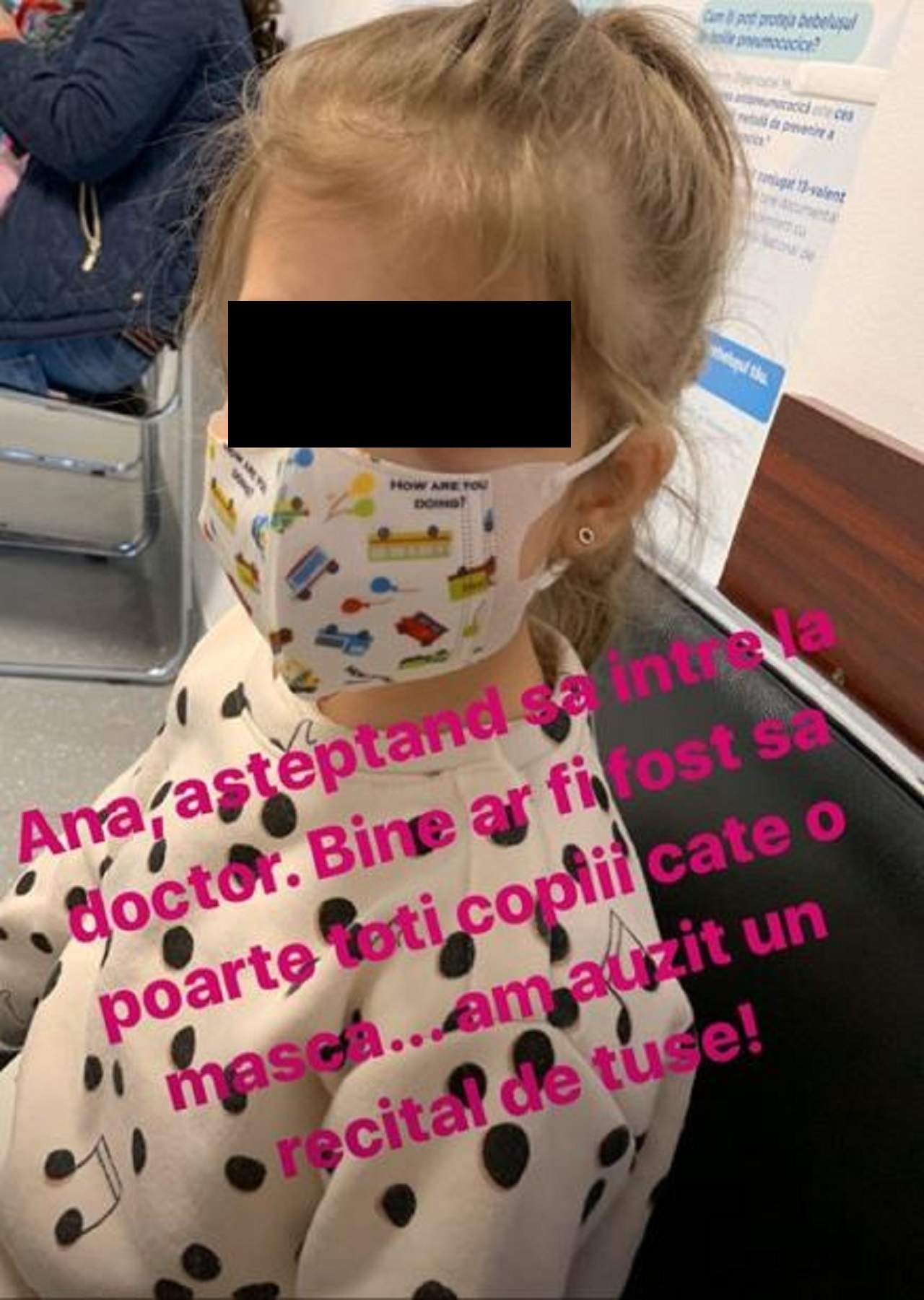 FOTO / Simona Gherghe, de urgenţă cu fiica sa la spital. Ce s-a întâmplat cu micuţa Ana