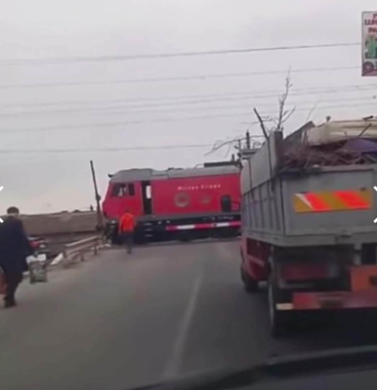 Constanța. Un mecanic a oprit trenul ca să-și ia cafea / VIDEO