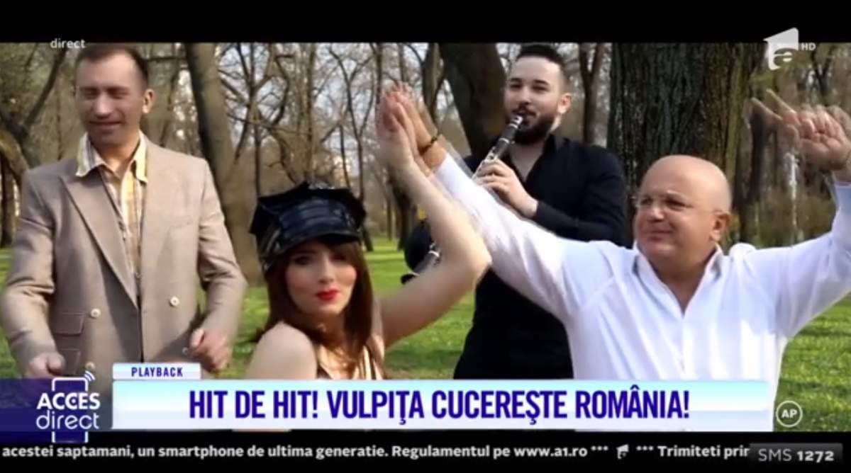 Vulpiţa se lansează în muzică! Veronica Stegaru şi Axinte sparg toate topurile! / VIDEO