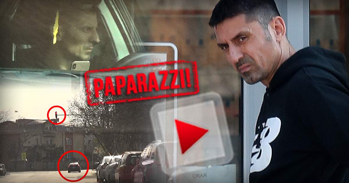 VIDEO PAPARAZZI/ EXCLUSIV / Gest disperat făcut de Ionel Dănciulescu! A fost filmat în timp ce încălca legea pentru sănătate
