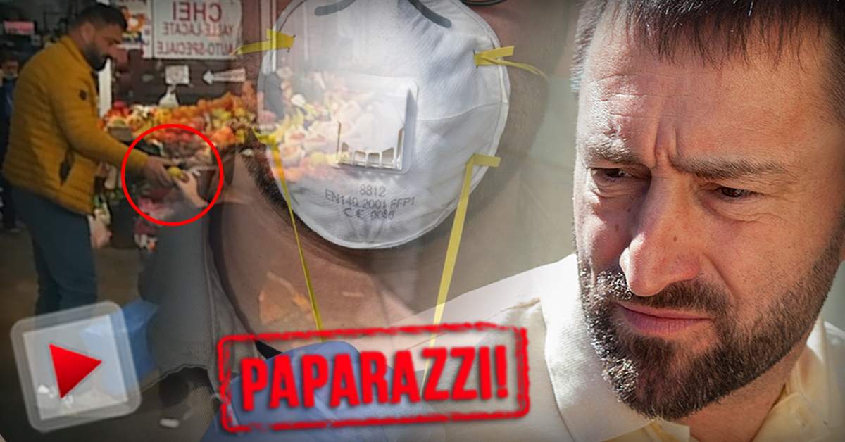 VIDEO PAPARAZZI / Lui Nelu Iordache nu îi este frică de coronavirus. Surprins la piață fără mască și fără mânuși de protecție