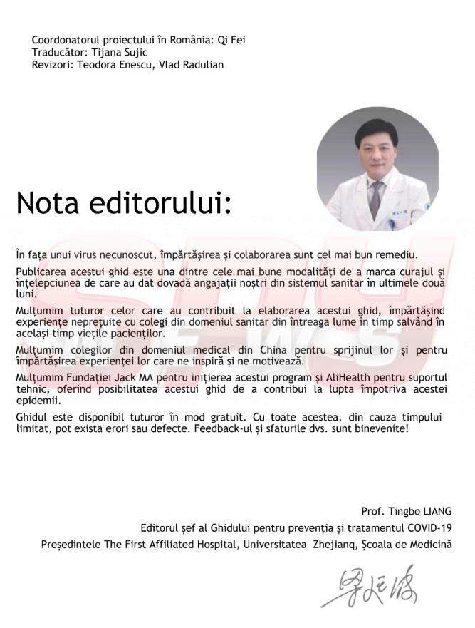 DOCUMENT / Cum a reuşit China să facă faţă epidemiei de COVID-19! Detalii incredibile despre tratament și măsuri de siguranță