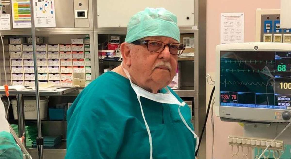 Medic italian în vârstă de 85 de ani, pregătit să revină în sala de operații pentru a trata bolnavii de COVID-19. „Nu mi-e teamă”