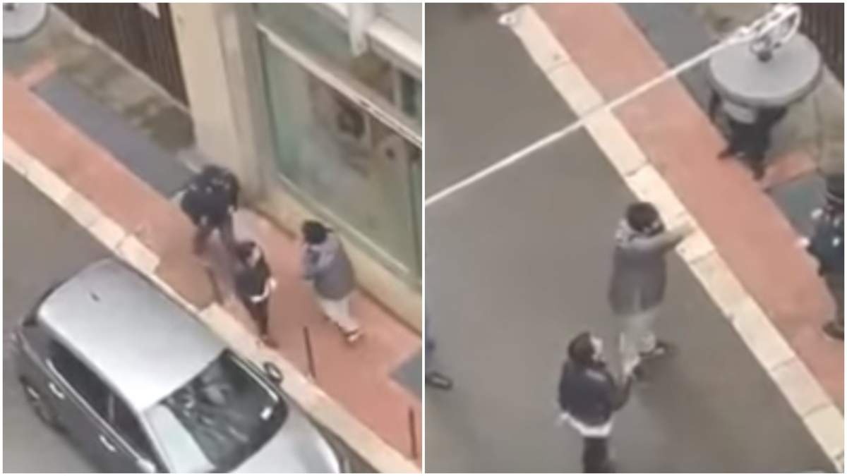 Imagini sfâșietoare în Italia. Oamenii strigă în fața unei bănci că nu mai au bani de mâncare / VIDEO