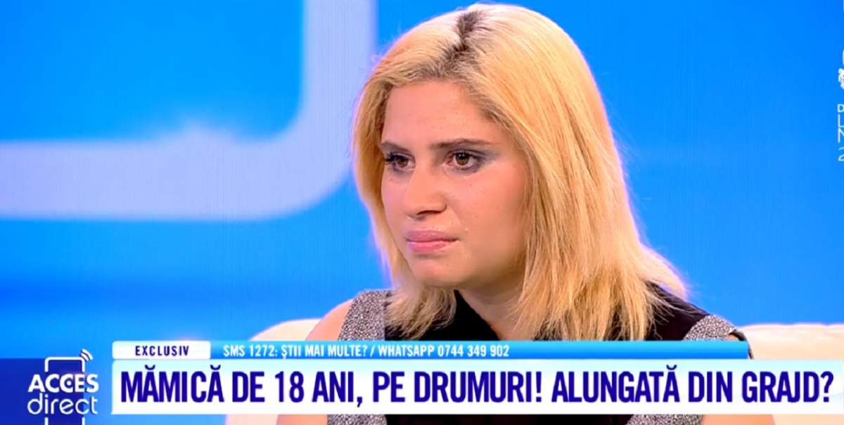 Tânără de 18 ani, pe drumuri cu doi copii! Claudia a fost alungată din grajdul în care îşi creştea pruncii / VIDEO