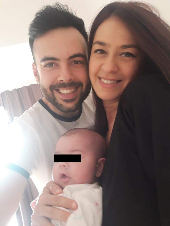 FOTO / Grigore și Mariana, foștii concurenți MPFM, imagine de familie alături de fetița lor care a venit recent pe lume