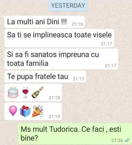 Ultimul mesaj trimis de Martin Tudor, înainte să se stingă din viață! Cine a fost destinatarul