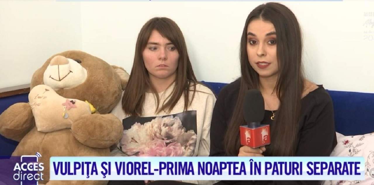 VIDEO / Veronica şi Viorel, prima noapte în paturi separate, după 5 ani de căsnicie. Cu cine a dormit Vulpiţa în lipsa soţului: "Ia-ţi hainele şi să nu mă deranjezi"