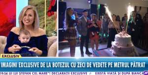 VIDEO / Zizik, prima apariţie cu fetiţa la televizor. Fosta asistentă de la "Star Matinal" face deja planuri de nuntă, după botezul micuţei Arianna