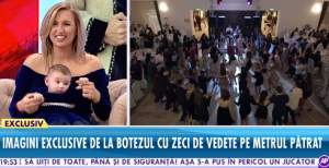 VIDEO / Zizik, prima apariţie cu fetiţa la televizor. Fosta asistentă de la "Star Matinal" face deja planuri de nuntă, după botezul micuţei Arianna