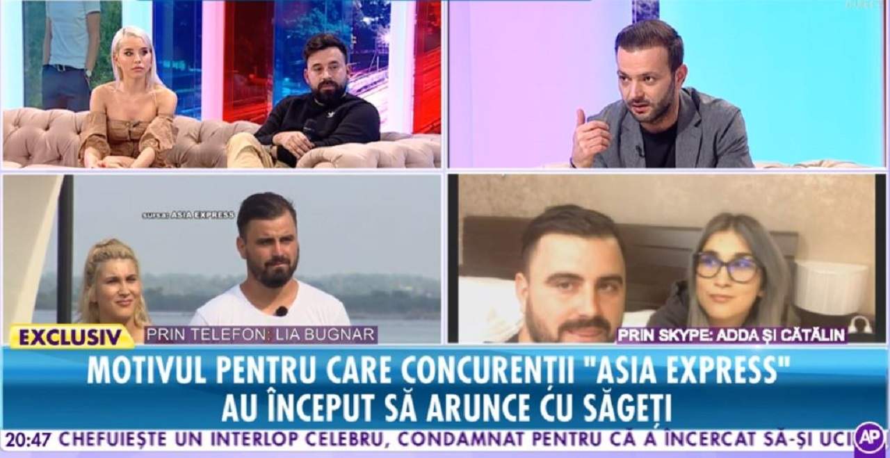 VIDEO / Adda şi Carmen Grebenişan, faţă în faţă. Ce şi-au spus acestea, după ce cântăreaţa a fost extrem de supărată pe decizia blondinei, la "Asia Express"