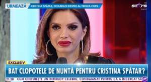 VIDEO / Cristina Spătar, clopote de nuntă? "Când ai pe cineva alături chiar se simte"